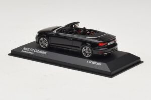 Audi S3 8P Kabriolet Čierny Minichamps 1:43 437013030 Kov – obrázok 3 z 4