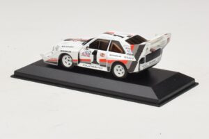 Audi Sport Quattro S1 #1 W. Rohrl Pikes Peak International Hill Climb Winner Record 1987 Minichamps 1:43 410871201 Kov – obrázok 3 z 4