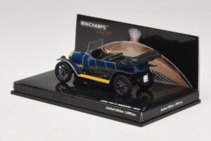 Audi Typ A Phaeton Modrý Minichamps 1:43 437019031 Kov – obrázok 3 z 5