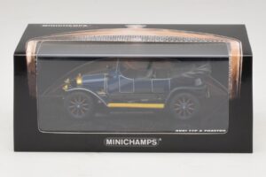 Audi Typ A Phaeton Modrý Minichamps 1:43 437019031 Kov – obrázok 5 z 5