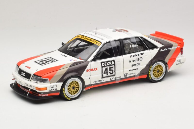 Audi V8 Quattro DTM #45 F. Biela Team AZR 1991 Minichamps 1:18 100911045 Kov