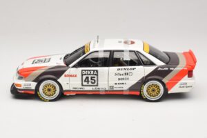 Audi V8 Quattro DTM #45 F. Biela Team AZR 1991 Minichamps 1:18 100911045 Kov – obrázok 4 z 8