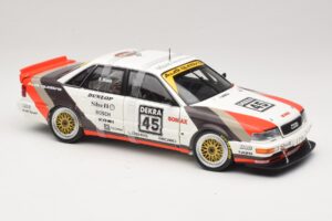 Audi V8 Quattro DTM #45 F. Biela Team AZR 1991 Minichamps 1:18 100911045 Kov – obrázok 6 z 8