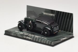 Bentley 6.5 Litre Gurney Nutting Sedan Blue Train Special Zelená Minichamps 1:43 436139501 Kov – obrázok 3 z 4