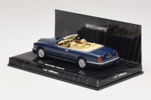 Bentley Azure Modrá Minichamps 1:43 436139931 Kov – obrázok 3 z 4