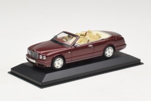 Bentley Azure Červená Metalíza Minichamps 1:43 436139560 Kov – obrázok 2 z 4