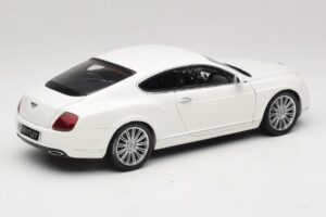 Bentley Continental GT Biely Náhradná Škatuľa Minichamps 1:18 100139621-R1 Kov – obrázok 3 z 8
