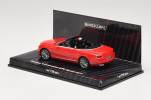 Bentley Continental GTC Speed Červený Minichamps 1:43 436139061 Kov – obrázok 3 z 4