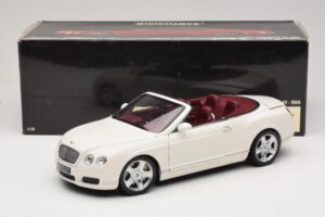 Bentley Continental GTC Biely Náhradná Škatuľa Minichamps 1:18 100139032-R1 Kov – obrázok 8 z 8