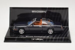 Bentley Continental SC Tmavo Modrá Minichamps 1:43 436139990 Kov