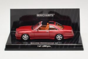 Bentley Continental SC Červená Metalíza Minichamps 1:43 436139991 Kov