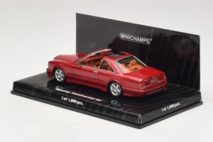 Bentley Continental SC Červená Metalíza Minichamps 1:43 436139991 Kov – obrázok 3 z 4