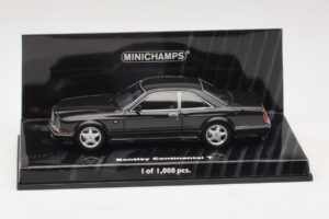 Bentley Continental T Čierna Minichamps 1:43 436139941 Kov
