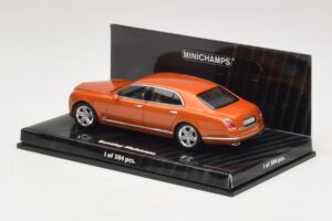 Bentley Mulsanne Oranžová Metalíza Minichamps 1:43 436139902 Kov – obrázok 3 z 4