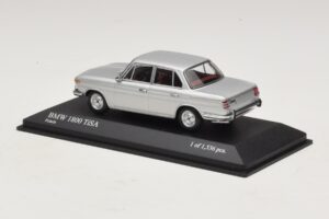 BMW 1800 TI/SA Strieborný Minichamps 1:43 400025100 Kov – obrázok 3 z 4