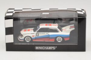 BMW 320i Group 5 #13 M. Winkelhock DRM 1977 Minichamps 1:43 400772313 Kov – obrázok 4 z 4