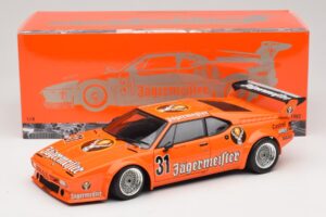 BMW M1 Jägermeister #31 K. Konig DRM 1982 Minichamps 1:18 180822931 Kov – obrázok 8 z 8