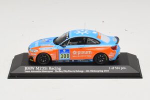 BMW M235i Team Adrenalin #308 Fischer / Zils 24 Hours of Nurburgring 2014 Minichamps 1:43 437142408 Kov