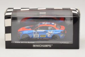 BMW M235i Team Medienkraftwerk #311 Di Martino / Olivo 24 Hours of Nurburgring 2014 Minichamps 1:43 437142411 Kov – obrázok 4 z 4