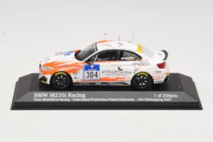 BMW M235i Team Rent2drive #304 Ackermann / Wishkirchen 24 Hours of Nurburgring 2015 Minichamps 1:43 437152504 Kov