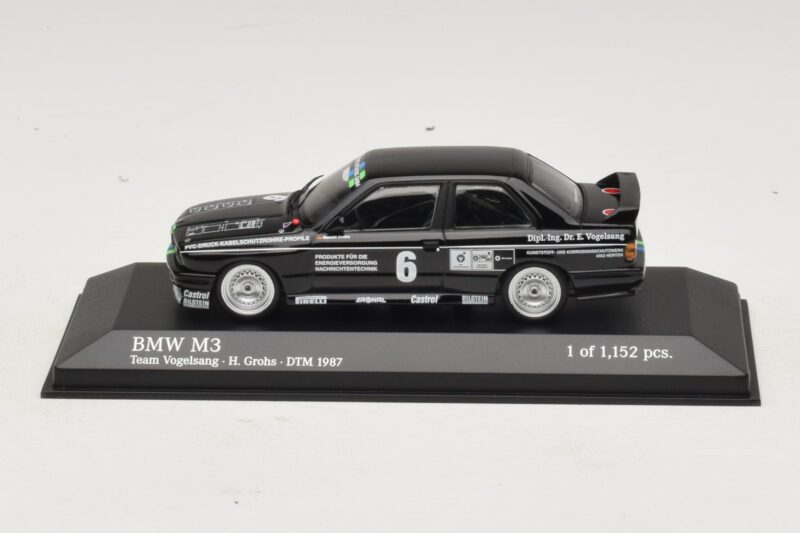 BMW M3 E30 #6 F. Grohs DTM 1987 Minichamps 1:43 BMW M3 E30 #6 F. Grohs DTM 1987 Minichamps 1:43 430872006 Kov