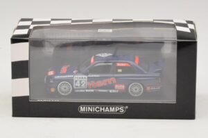 BMW M3 E30 Auto Maas #42 Becker DTM 1992 Minichamps 1:43 430922042 Kov – obrázok 4 z 4