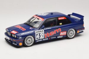 BMW M3 E30 Auto Maass #42 H. Becker DTM 1992 Minichamps 1:18 180922042 Kov