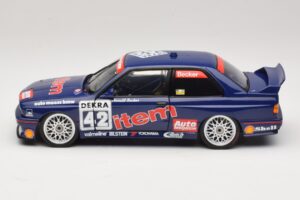 BMW M3 E30 Auto Maass #42 H. Becker DTM 1992 Minichamps 1:18 180922042 Kov – obrázok 4 z 8