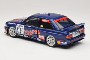 BMW M3 E30 Auto Maass #42 H. Becker DTM 1992 Minichamps 1:18 180922042 Kov – obrázok 7 z 8