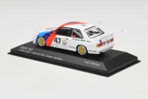 BMW M3 E30 M-Team Linder #47 Vogt / Herger Winners ETC Zolder 1987 Minichamps 1:43 430872047 Kov – obrázok 3 z 4