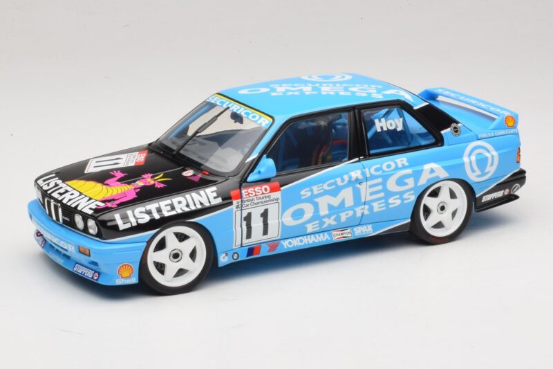 BMW M3 E30 Omega #11 W. Hoy BTCC Champion 1991 Minichamps 1:18 180912011 Kov