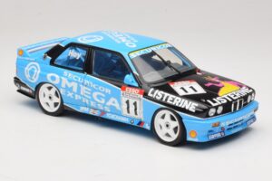 BMW M3 E30 Omega #11 W. Hoy BTCC Champion 1991 Minichamps 1:18 180912011 Kov – obrázok 6 z 8