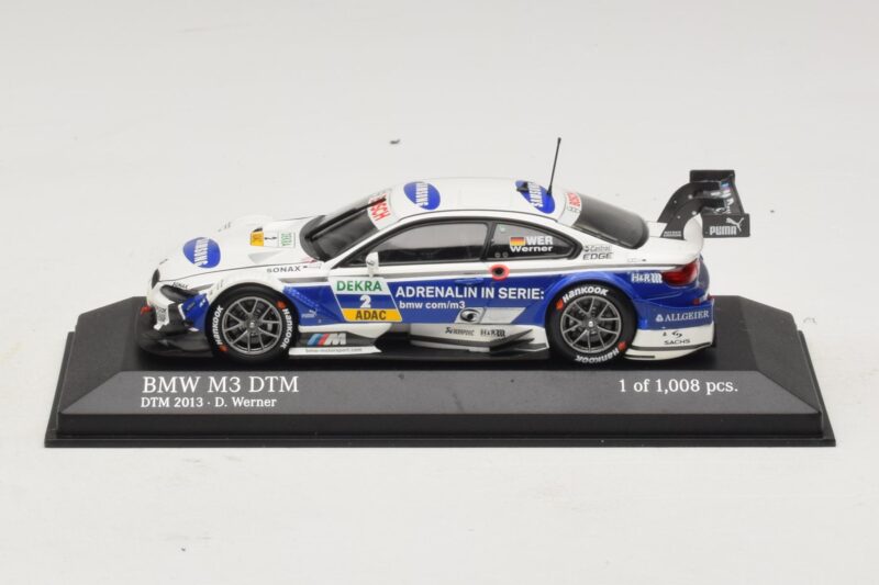 BMW M3 E92 DTM #2 D. Werner BMW Team Schnitzer DTM 2013 Minichamps 1:43 410132202 Kov