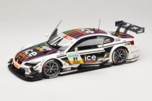 BMW M3 E92 DTM #21 M. Wittmann BMW Team MTEK 2013 Minichamps 1:18 100132221 Kov – obrázok 2 z 8