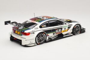 BMW M3 E92 DTM #21 M. Wittmann BMW Team MTEK 2013 Minichamps 1:18 100132221 Kov – obrázok 3 z 8