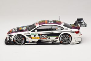 BMW M3 E92 DTM #21 M. Wittmann BMW Team MTEK 2013 Minichamps 1:18 100132221 Kov – obrázok 4 z 8