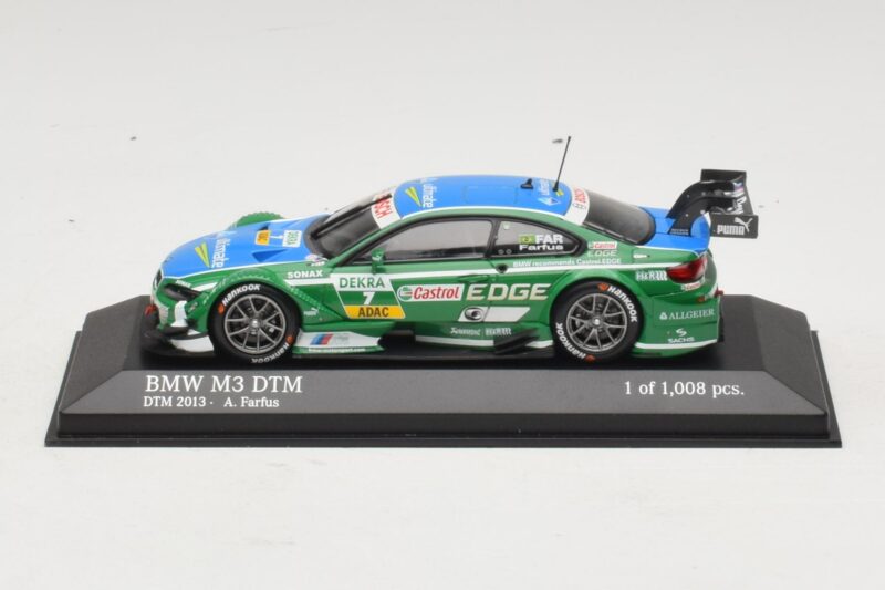 BMW M3 E92 DTM #7 A. Farfus BMW Team RBM DTM 2013 Minichamps 1:43 410132207 Kov