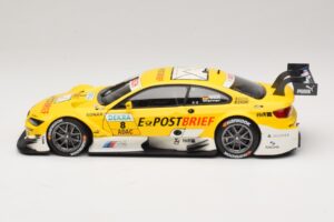 BMW M3 E92 DTM #8 D. Werner BMW Team Schnitzer 2012 Minichamps 1:18 100122208 Kov – obrázok 4 z 8