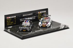 BMW M3 & M4 DTM Champions Set B. Spengler / M. Wittmann 2012 & 2014 Minichamps 1:43 412020723 Kov – obrázok 2 z 5