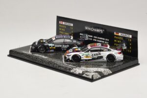 BMW M3 & M4 DTM Champions Set B. Spengler / M. Wittmann 2012 & 2014 Minichamps 1:43 412020723 Kov – obrázok 3 z 5