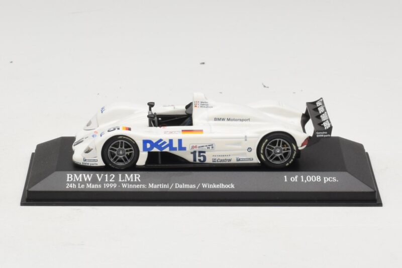 BMW V12 LMR #15 P. Martini / Y. Dalmas / J. Winkelhock 24 Hours of Le Mans Winner 1999 Minichamps 1:43 BMW V12 LMR #15 P. Martini / Y. Dalmas / J. Winkelhock 24 Hours of Le Mans Winner 1999 Minichamps 1:43 430992915 Kov