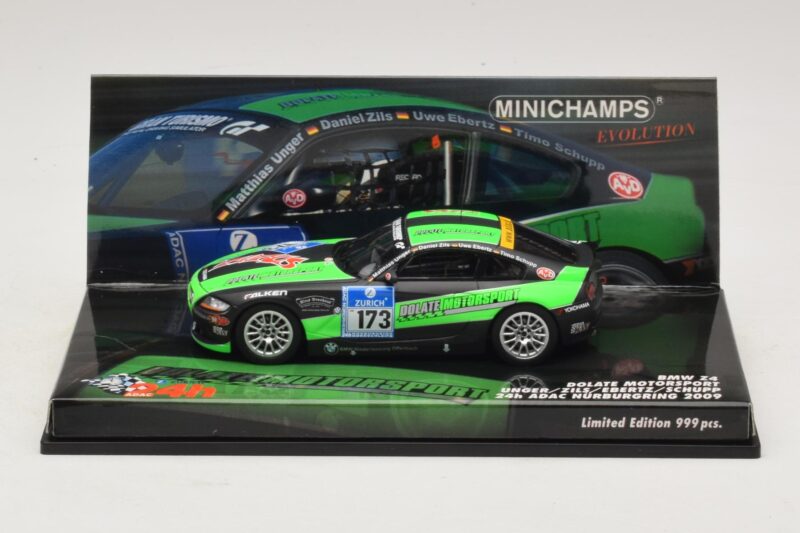 BMW Z4 Dolate Motorsport #173 24 Hours of Nürburgring 2009 Minichamps 1:43 BMW Z4 Dolate Motorsport #173 24 Hours of Nürburgring 2009 Minichamps 1:43 437092773 Kov