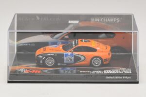 BMW Z4 GT3 Black Falcon #176 24 Hours of Nürburgring 2009 Minichamps 1:43 437092776 Kov – obrázok 4 z 5