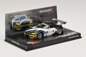 BMW Z4 GT3 Need for Speed Team #4 Hartung / Viebahn 24 Hours of Nürburgring 2011 Minichamps 1:43 437112904 Kov – obrázok 2 z 5