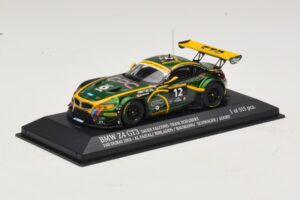 BMW Z4 GT3 Saudi Falcons #12 Al Faisal / Binladen 24 Hours of Dubai 2013 Minichamps 1:43 437132412 Kov – obrázok 2 z 4