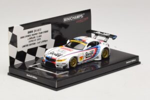 BMW Z4 GT3 Steiff #7 Muller / Ara Super GT 2015 Minichamps 1:43 447152007 Kov – obrázok 2 z 5