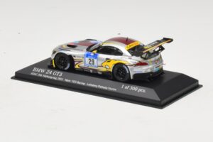 BMW Z4 GT3 VDS Racing #29 B. Leinders / M. Palttala 24 Hours of Nurburgring 2012 Minichamps 1:43 437122929 Kov – obrázok 3 z 4