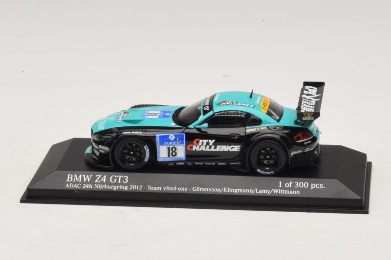 BMW Z4 GT3 Vita4One #18 Goransson / Klingmann 24 Hours of Nürburgring 2012 Minichamps 1:43 BMW Z4 GT3 Vita4One #18 Goransson / Klingmann 24 Hours of Nürburgring 2012 Minichamps 1:43 437122918 Kov