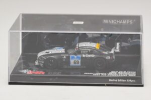 BMW Z4 M Coupe #69 Adams / K. Ludwig ADAC 24h Nürburgring 2009 Minichamps 1:43 400092769 Kov – obrázok 4 z 5