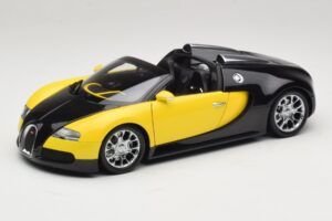 Bugatti Veyron Grand Sport Black Lemon Minichamps 1:18 100110831 Kov